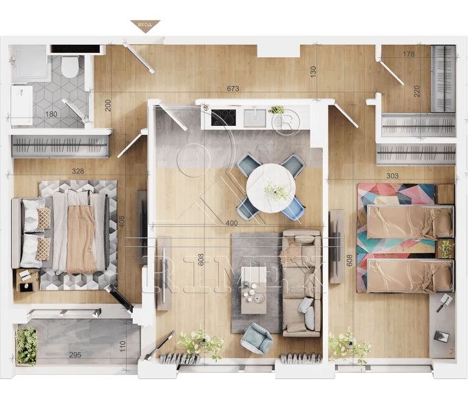 Продава  3-стаен град Пловдив , Тракия , 100 кв.м | 54197737 - изображение [2]