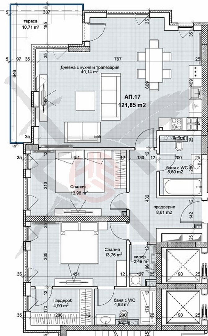 Te koop  2 slaapkamers Sofia , Lozenets , 144 m² | 48420986