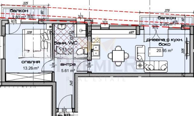 Продава 2-СТАЕН, гр. Варна, Изгрев, снимка 5 - Aпартаменти - 49253857