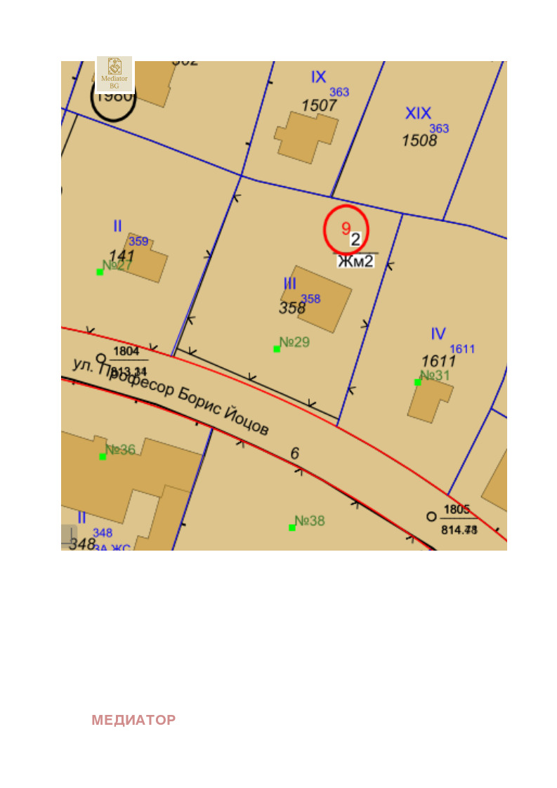 Продава ПАРЦЕЛ, гр. София, в.з.Симеоново - Драгалевци, снимка 2 - Парцели - 53070979