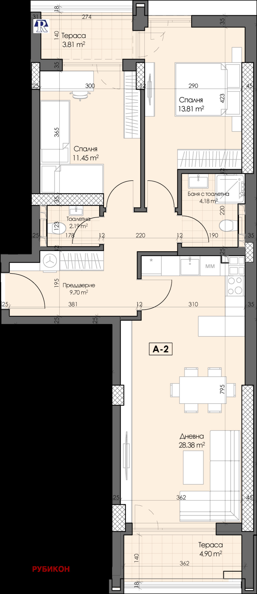 Продава 3-СТАЕН, гр. Пловдив, Кършияка, снимка 2 - Апартаменти - 52077293