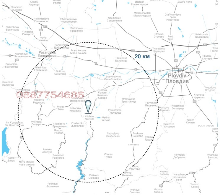 Продаја  Плот регион Пловдив , Кричим , 6708 м2 | 87178569