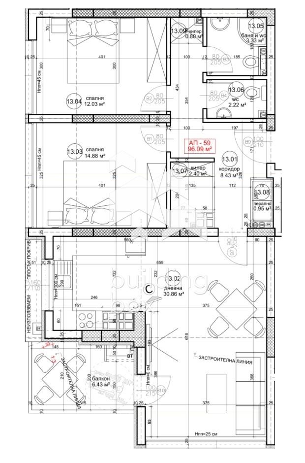 Продава 3-СТАЕН, гр. Варна, Възраждане 4, снимка 2 - Апартаменти - 53531189