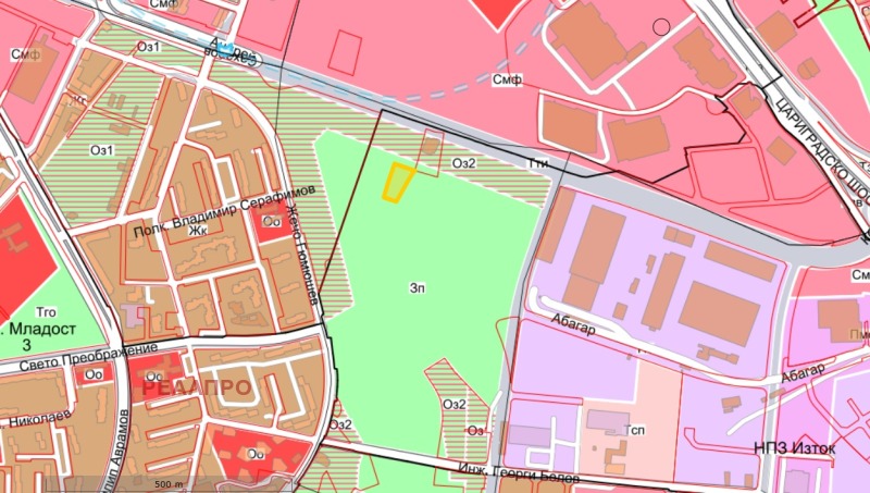 En venta  Trama Sofia , Mladost 3 , 2520 metros cuadrados | 89514870 - imagen [2]