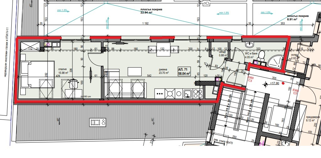 Продава 2-СТАЕН, гр. София, Банишора, снимка 9 - Апартаменти - 53657945