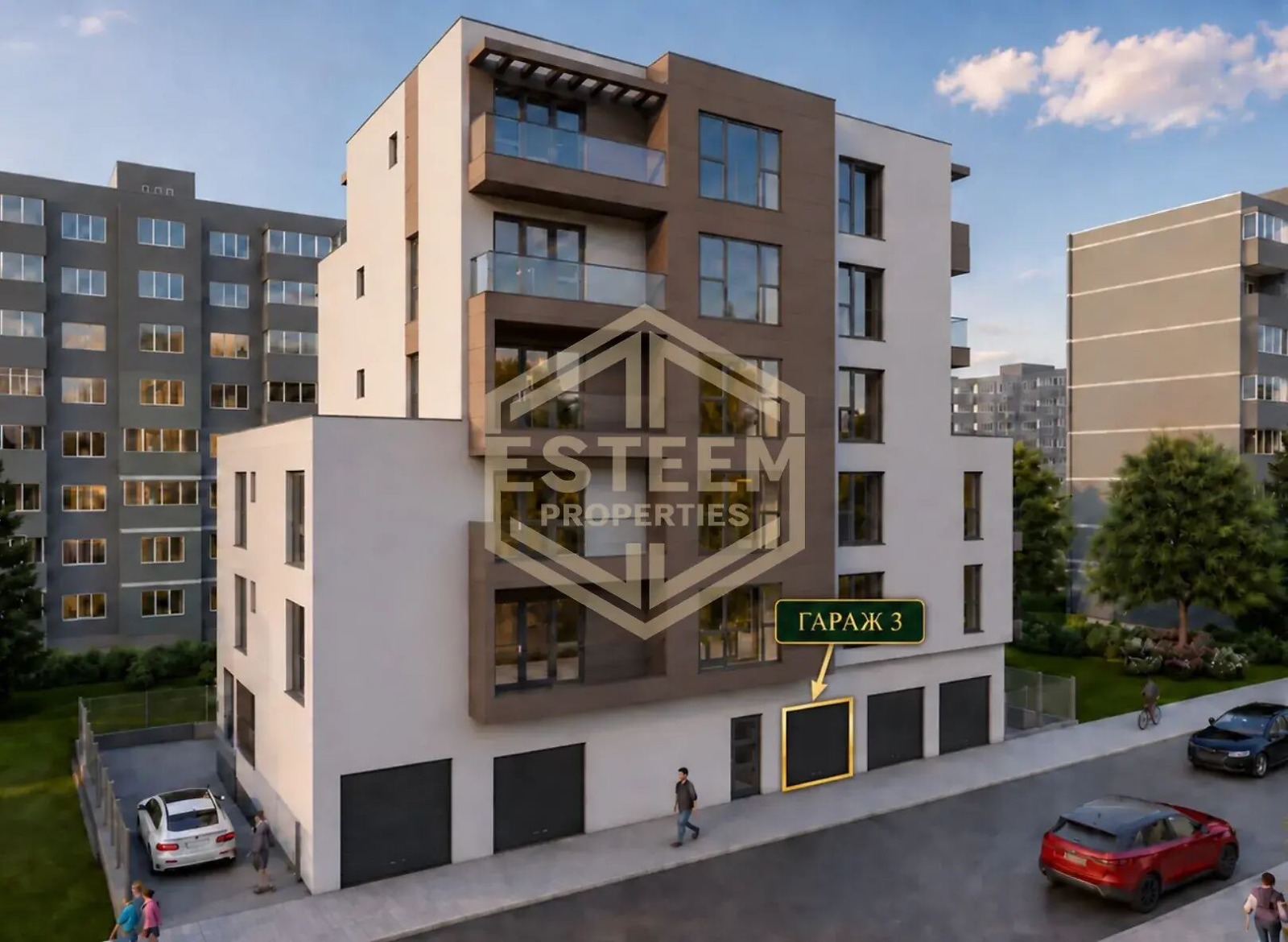 Продава ГАРАЖ, ПАРКОМЯСТО, гр. Русе, Здравец