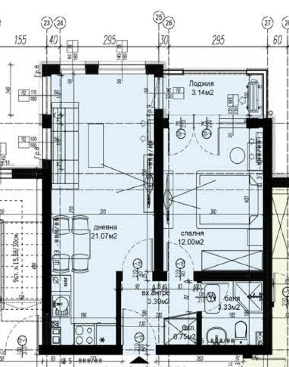 Продава 2-СТАЕН, гр. Пловдив, Христо Смирненски, снимка 2 - Апартаменти - 54689215