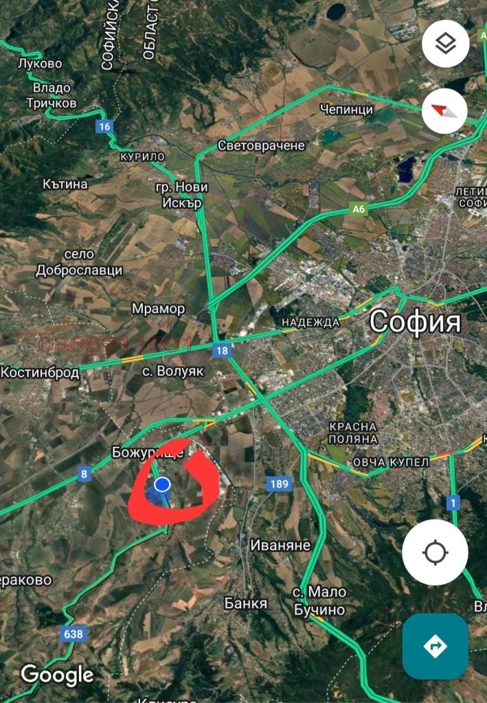 Til salgs  Plott region Sofia , Bosjurishte , 387 kvm | 87086930 - bilde [5]