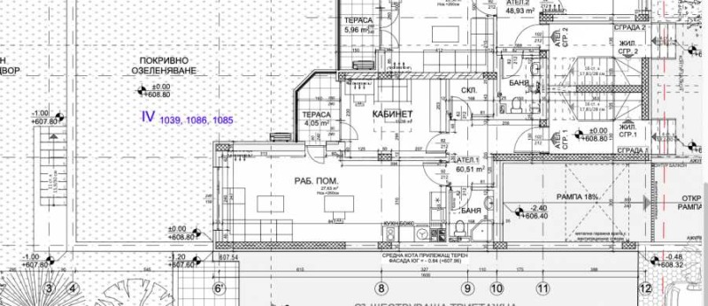 Eladó  1 hálószoba Sofia , Krastova vada , 70 négyzetméter | 48849936 - kép [2]