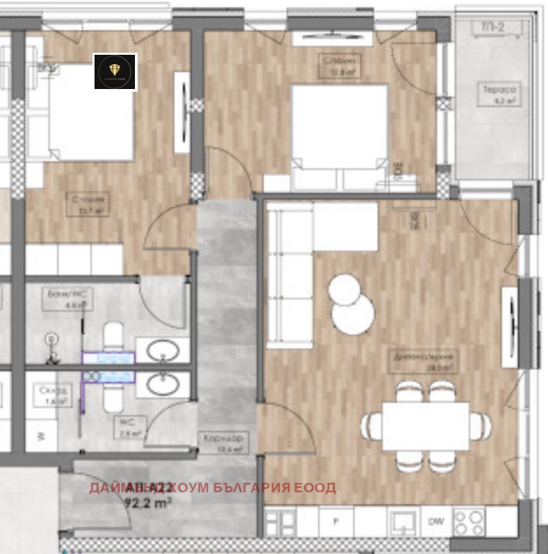 Продава 3-СТАЕН, гр. Пловдив, Кършияка, снимка 14 - Апартаменти - 52610753