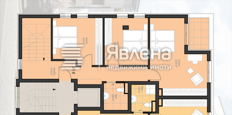 Продава 4-СТАЕН, гр. София, Бояна, снимка 10 - Апартаменти - 54059550