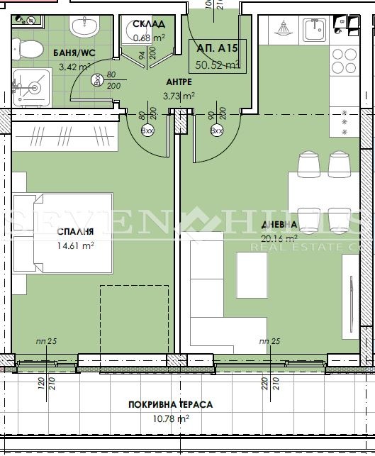 Продава  2-стаен град Пловдив , Остромила , 68 кв.м | 52597271 - изображение [4]