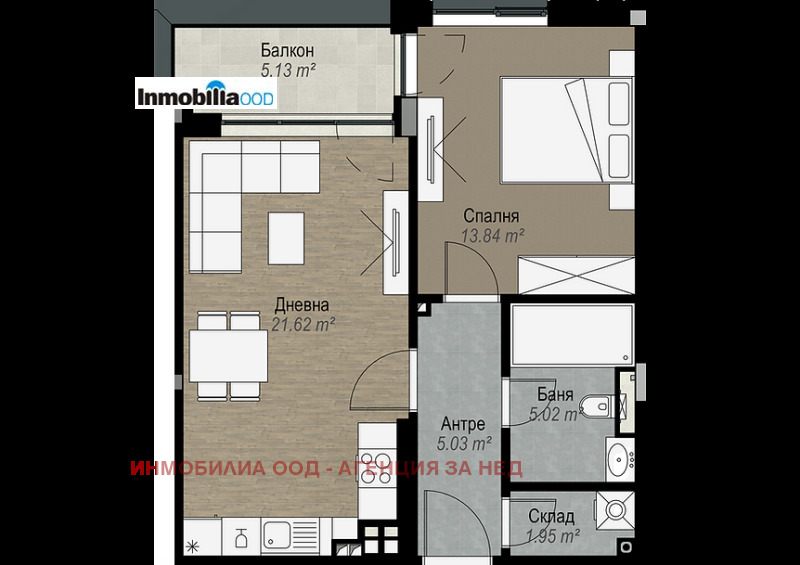 De vânzare  1 dormitor Sofia , Vitoșa , 72 mp | 20723941 - imagine [5]