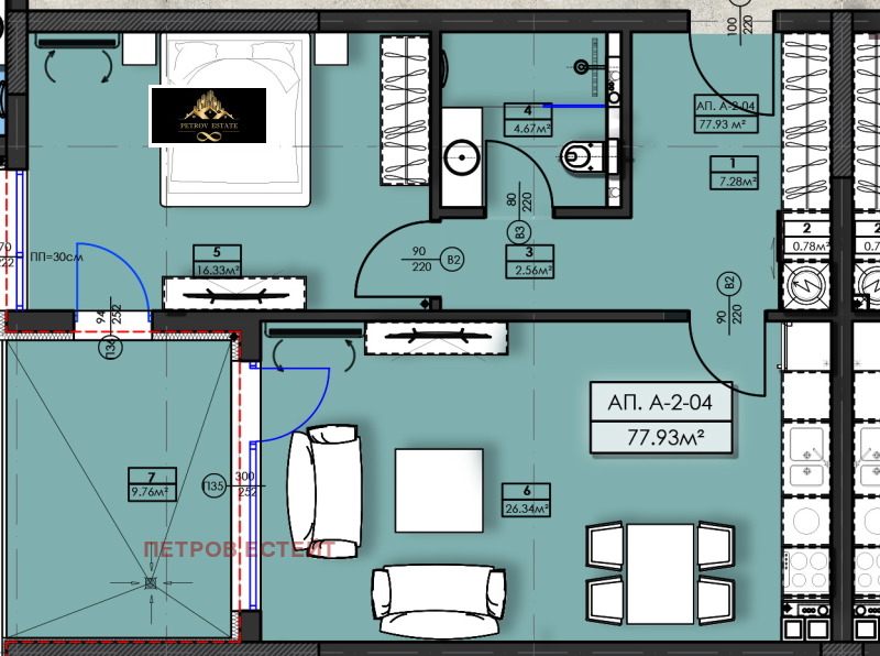 Продава  2-стаен, област Пазарджик, гр. Велинград • 89 400 EUR • ID 16249087 — holmes.bg - [1] 
