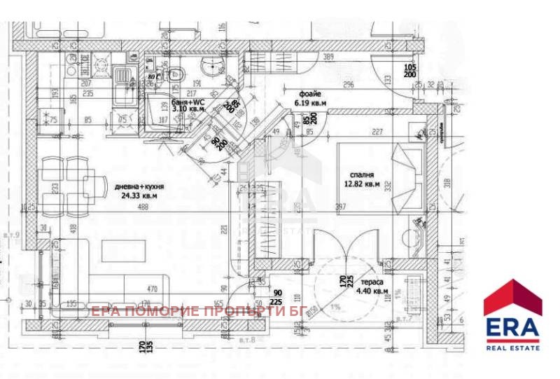 Продава 2-СТАЕН, гр. Поморие, област Бургас, снимка 2 - Апартаменти - 53960528