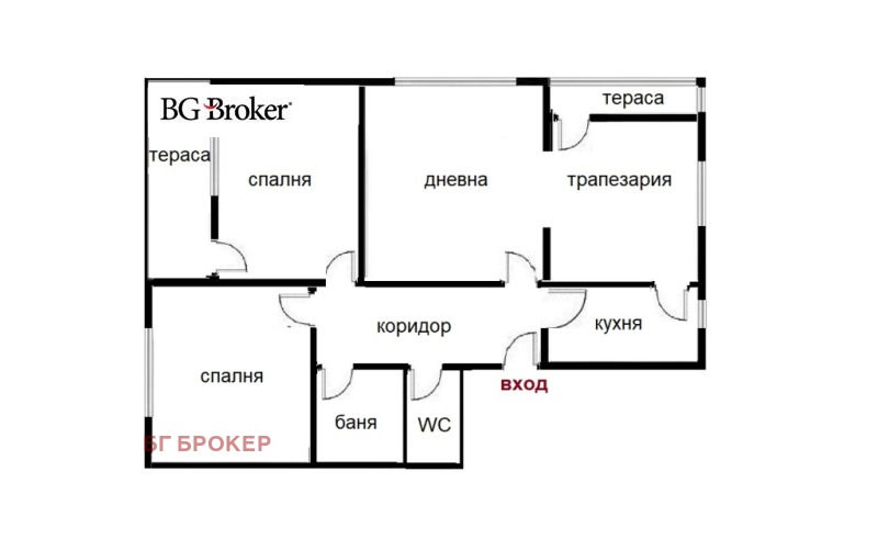 Продава 3-СТАЕН, гр. Бургас, Център, снимка 15 - Апартаменти - 52220592