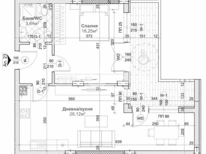 Продава 2-СТАЕН в град Варна, Левски 1 - 86 кв.м / 158 774 € » 310 534.95 лв., ИМОТЕКА