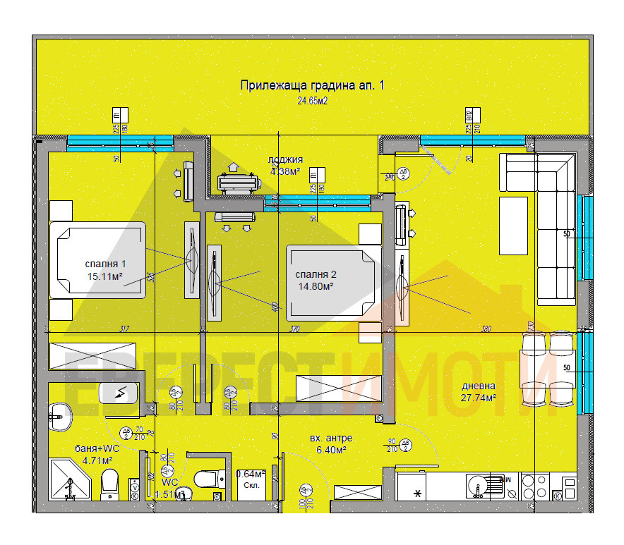 Продава 3-СТАЕН, гр. Пловдив, Въстанически, снимка 2 - Апартаменти - 55404006