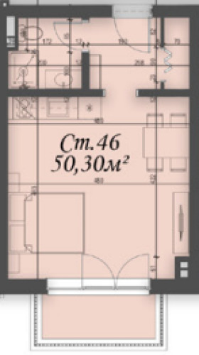 Продава 1-СТАЕН, к.к. Слънчев бряг, област Бургас, снимка 2 - Апартаменти - 54155736