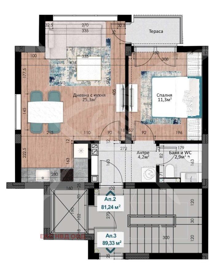 Na prodej  1 ložnice Plovdiv , Karšijaka , 101 m2 | 30606796