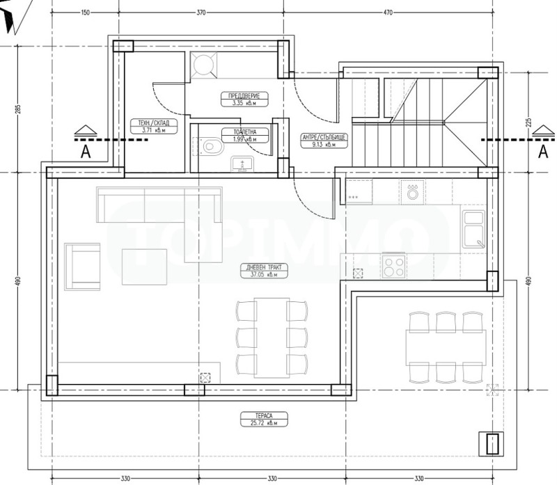 Продава КЪЩА, с. Куманово, област Варна, снимка 2 - Къщи - 53159853