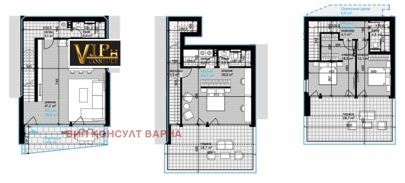Продава КЪЩА в град Варна, м-т Ален мак - 261 кв.м / 420 000 € » 821 448.60 лв., ВИП КОНСУЛТ ВАРНА