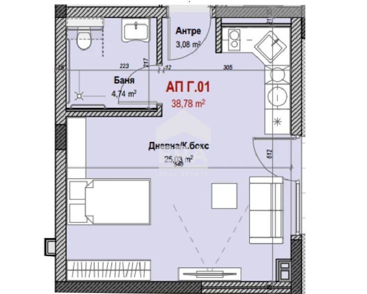 Na sprzedaż  Studio Sofia , Mladost 3 , 54 mkw | 15810379 - obraz [6]