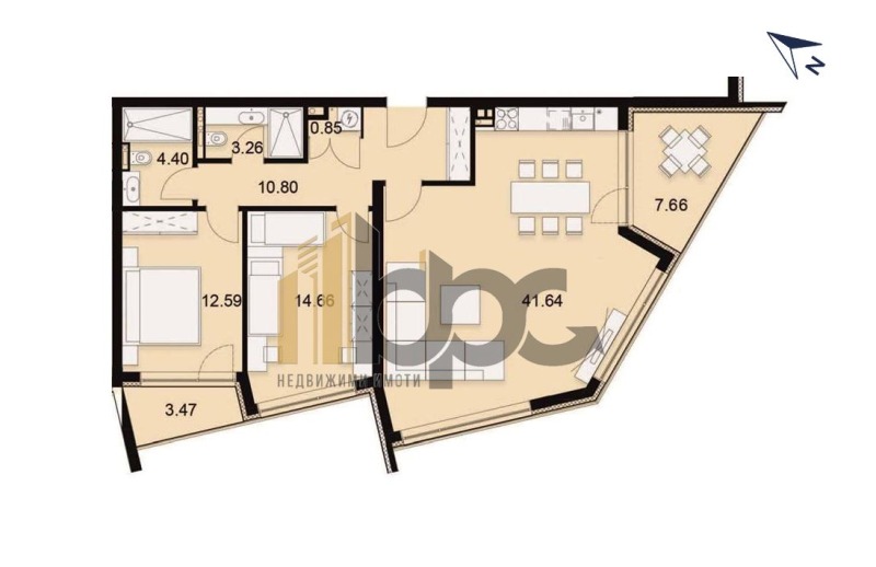 Продава  3-стаен град София , Малинова долина , 137 кв.м | 86717566 - изображение [4]