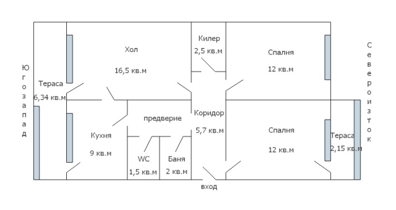 Продава  4-стаен град Варна , Трошево , 92 кв.м | 62736475 - изображение [17]