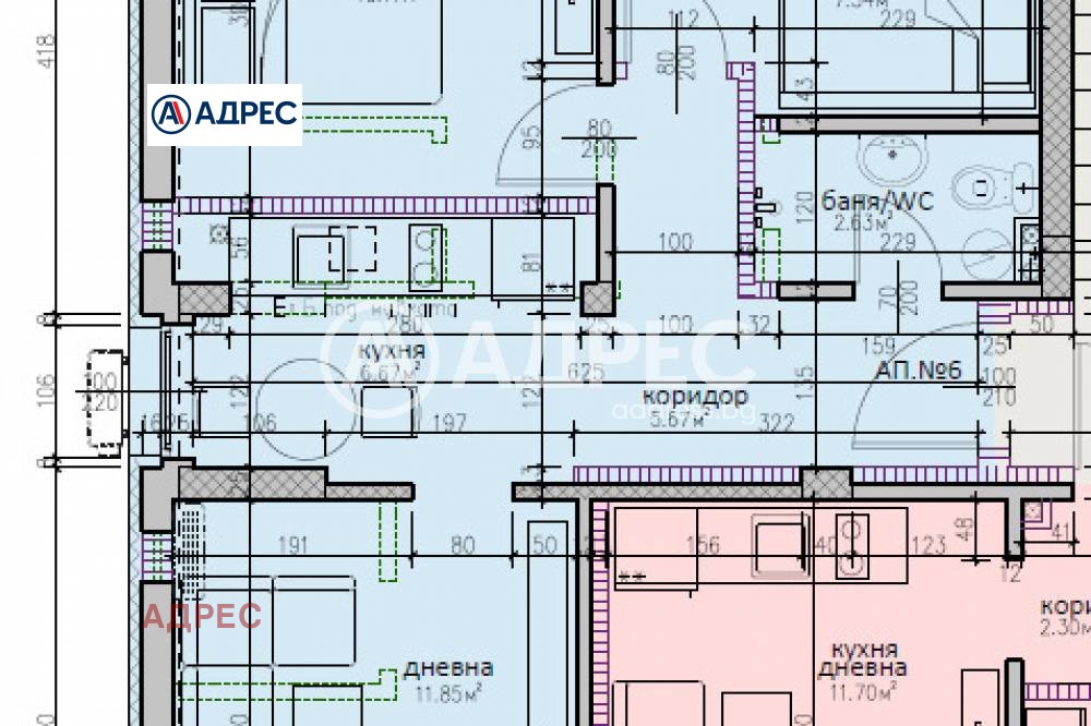 Продава 3-СТАЕН, гр. Варна, м-т Манастирски рид, снимка 6 - Апартаменти - 54564346