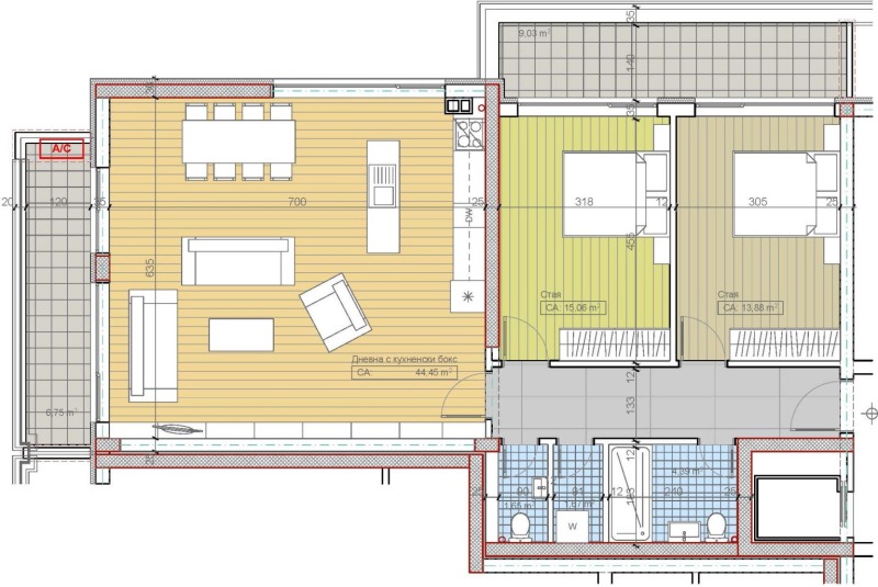 Продава 3-СТАЕН в град София, Бояна - 151 кв.м / 382 711 € » 748 517.66 лв., БЕСТ СЕЛЪРС БЪЛГАРИЯ ООД