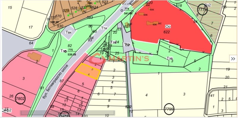 À vendre  Parcelle Sofia , Gorni Bogrov , 900 m² | 63631865 - image [2]