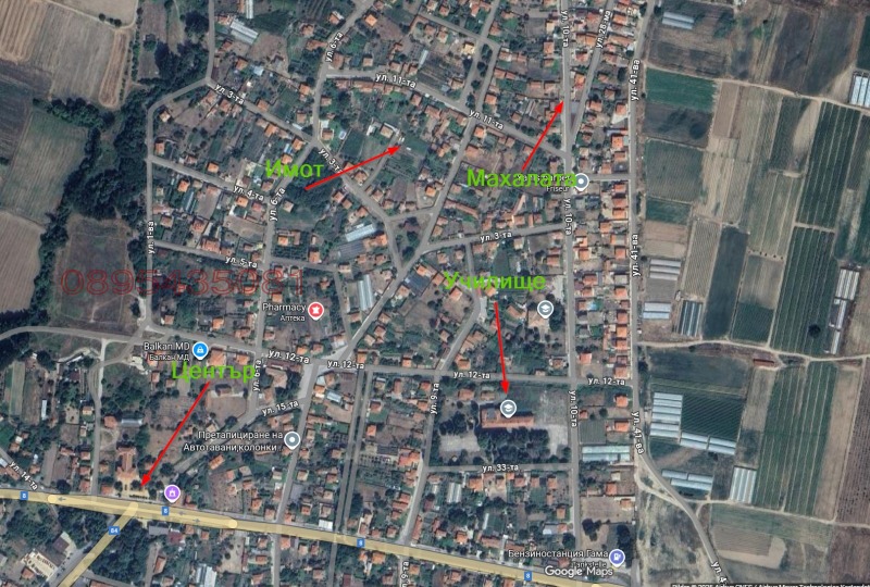 Продава ПАРЦЕЛ, с. Звъничево, област Пазарджик, снимка 2 - Парцели - 52752186