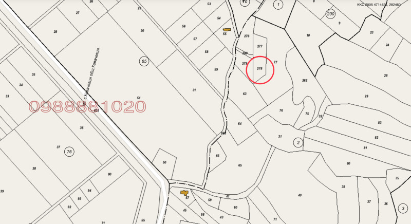 Till salu  Komplott region Pernik , jaz. Ptjelina , 630 kvm | 97131944 - bild [8]