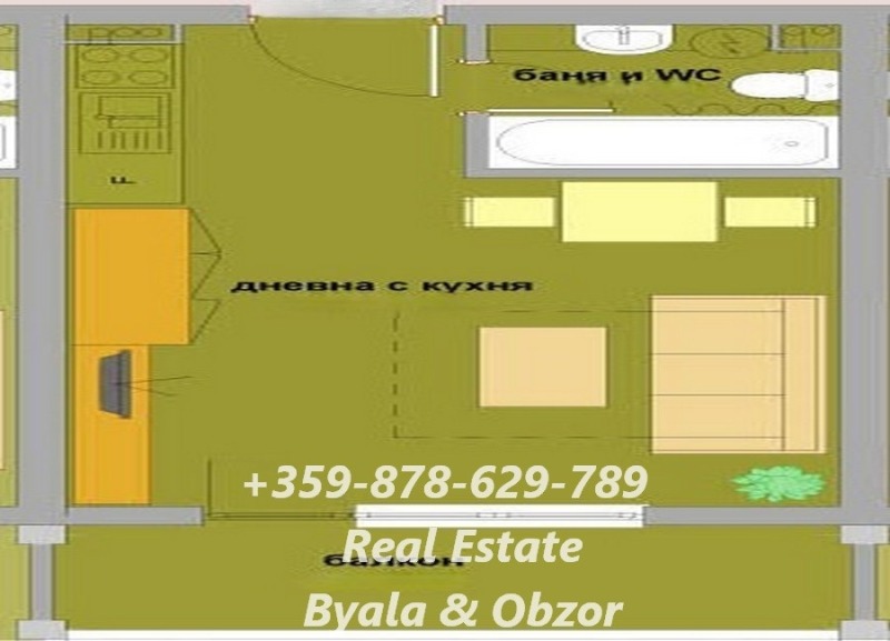 Til salg  Studie region Varna , Byala , 40 kvm | 98391203 - billede [11]