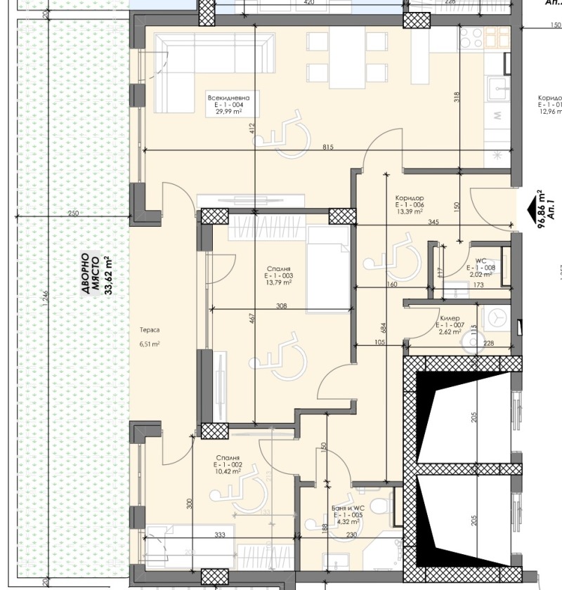 De vânzare  2 dormitoare Sofia , Serdica , 114 mp | 56226263 - imagine [2]