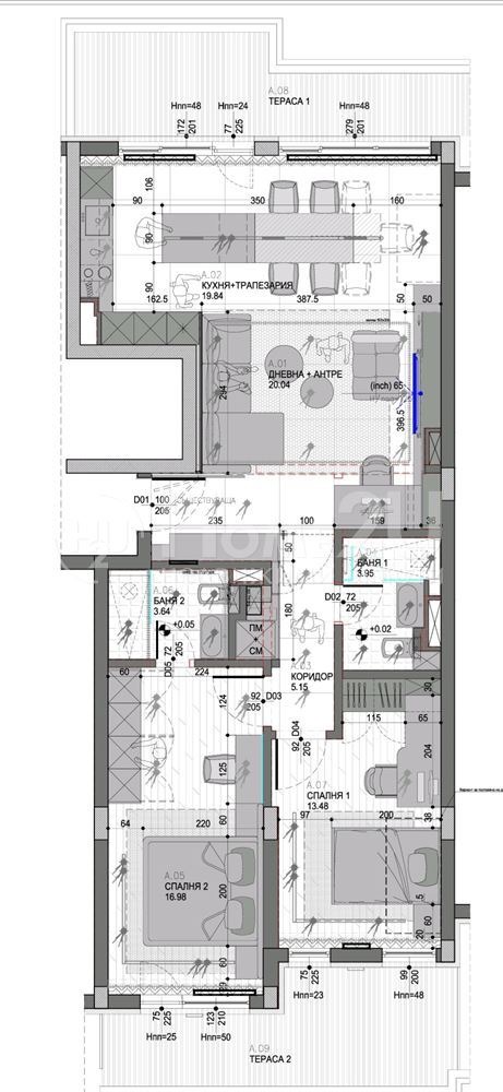 Продается  2 спальни София , Дървеница , 142 кв.м | 88187293 - изображение [11]