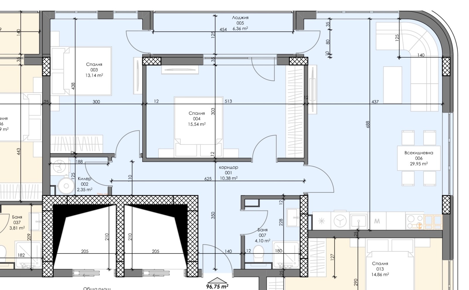 Продава 3-СТАЕН, гр. София, Сердика, снимка 2 - Апартаменти - 38188600