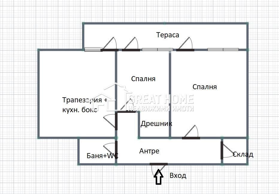Продава 3-СТАЕН, гр. Търговище, Вароша, снимка 6 - Апартаменти - 53341286
