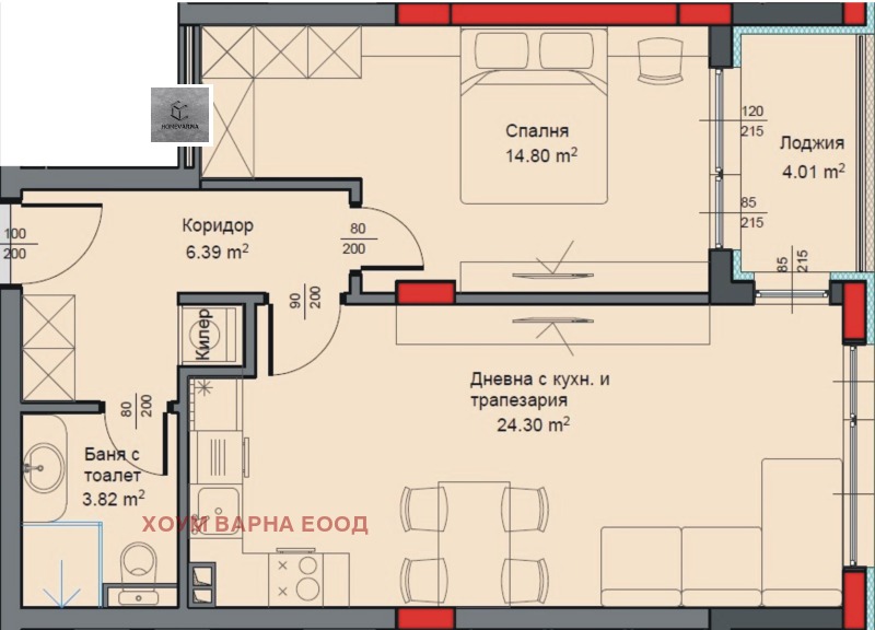 For Sale  1 bedroom Varna , Asparuhovo , 71 sq.m | 70326289 - image [7]