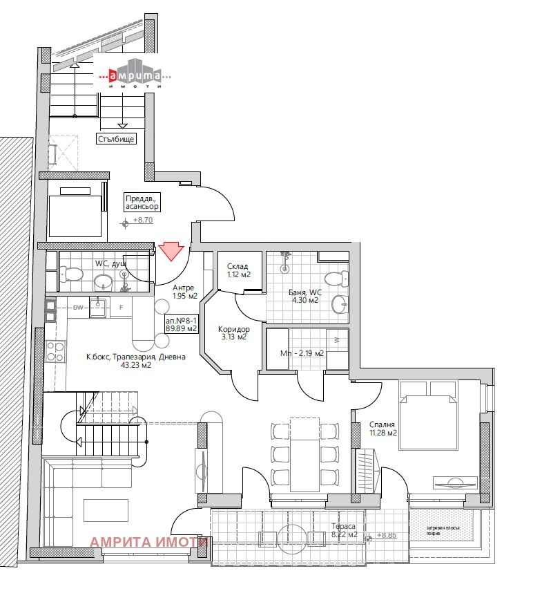 Продава МНОГОСТАЕН, гр. София, Лозенец, снимка 16 - Апартаменти - 52523837