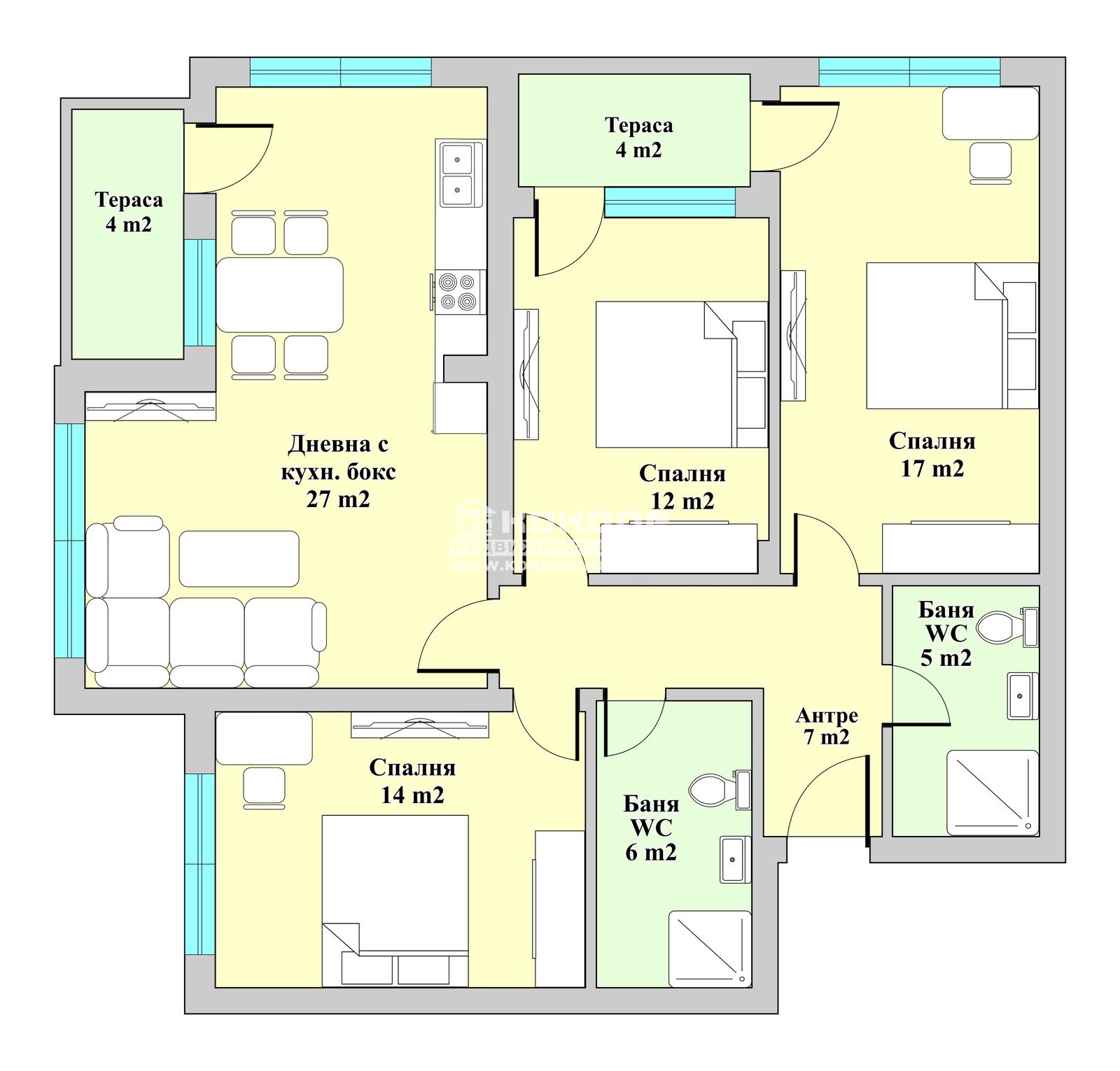 Продава МНОГОСТАЕН, гр. Пловдив, Въстанически, снимка 2 - Апартаменти - 34139309