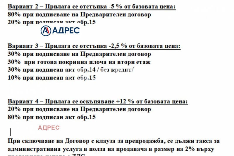 Προς πώληση  1 υπνοδωμάτιο Βαρνα , Βηνητσα , 63 τ.μ | 75777383 - εικόνα [2]