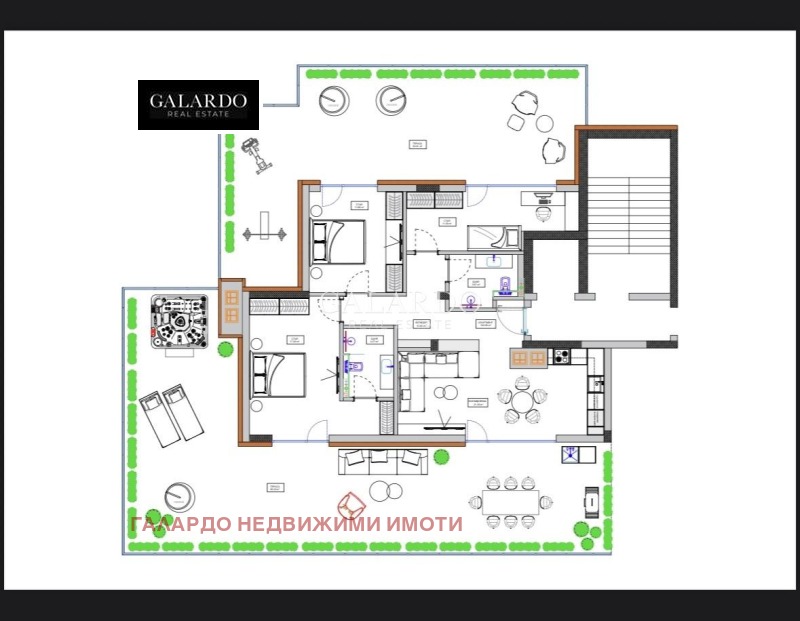 Продава 4-СТАЕН, гр. София, Манастирски ливади, снимка 14 - Апартаменти - 52771832