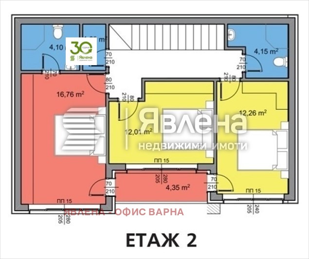 Till salu  Hus Varna , m-t Aktjelar , 180 kvm | 81999317 - bild [14]