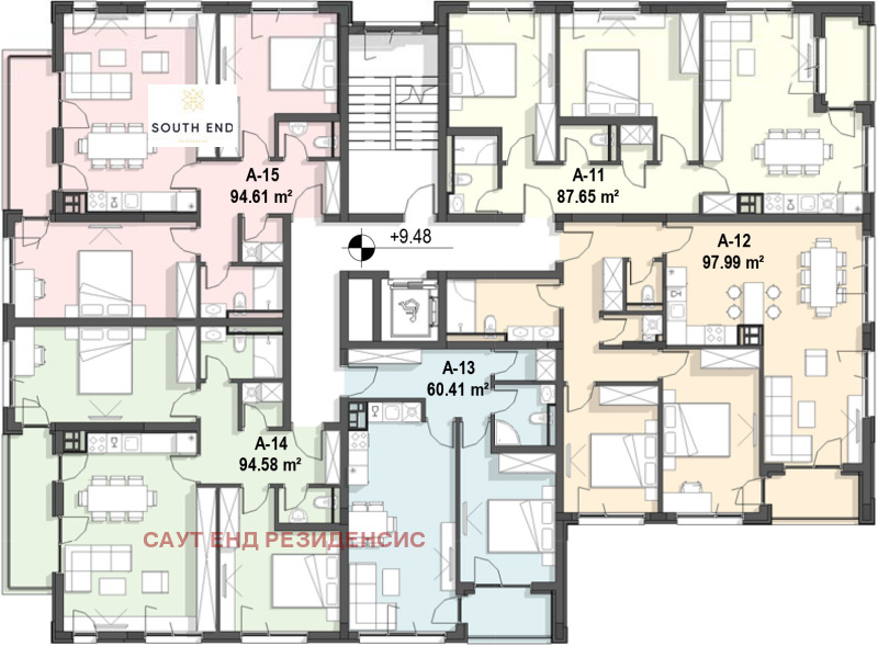 Myytävänä  1 makuuhuone Sofia , Krastova vada , 71 neliömetriä | 22470281 - kuva [5]