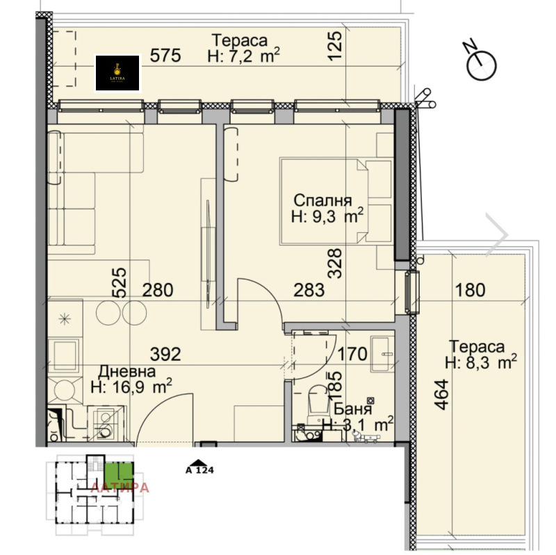 Продава  2-стаен град София , Модерно предградие , 65 кв.м | 44278502