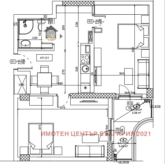 Продава  3-стаен град София , Витоша , 105 кв.м | 67431666 - изображение [9]