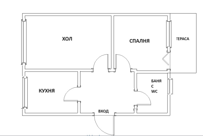 Na sprzedaż  Piętro domu Sofia , Lewski , 80 mkw | 48004497 - obraz [12]