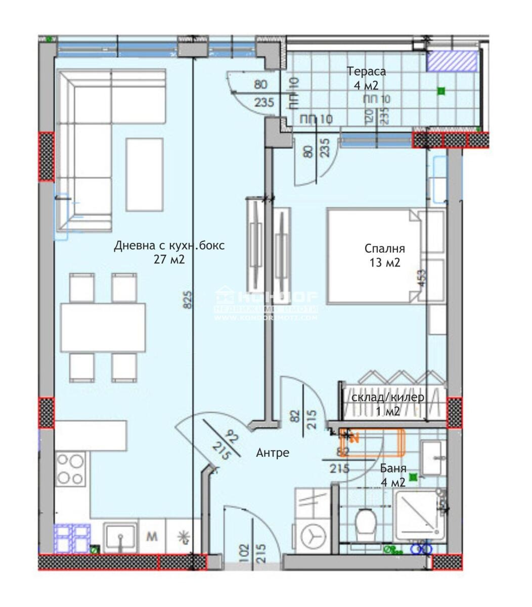 Продава 2-СТАЕН, гр. Пловдив, Тракия, снимка 2 - Апартаменти - 56561056